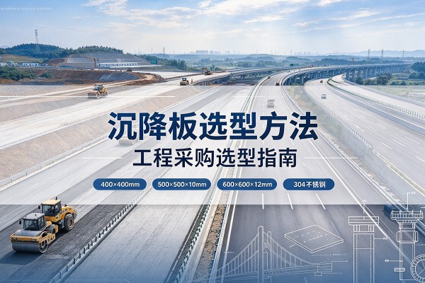 聂荣沉降板选择方法