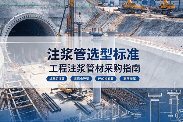 聂荣注浆管选型标准