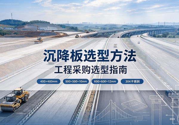 聂荣沉降板选择方法
