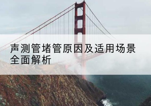 聂荣声测管堵管的主要原因有哪些？-声测管堵管原因及适用场景全面解析